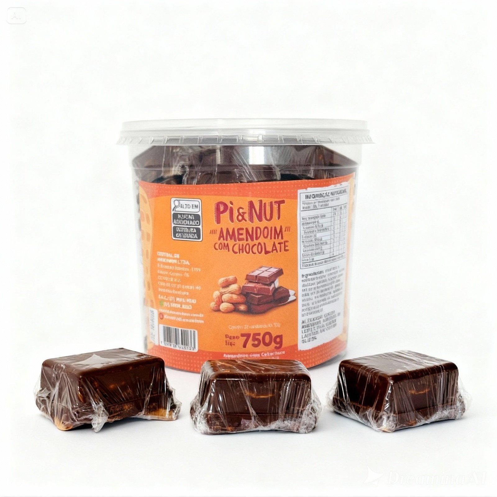 Amendoim com Chocolate Pi&NUT
