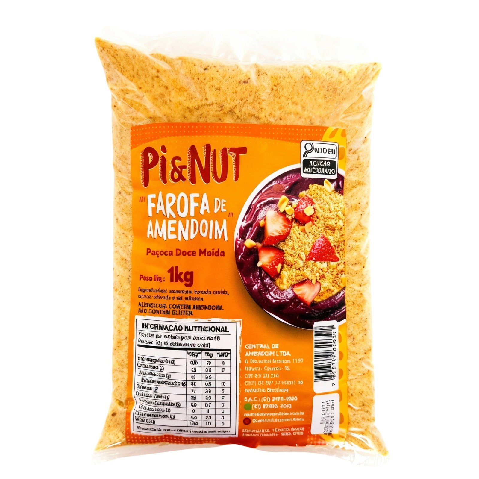 Farofa de Amendoim Pi&NUT